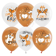 М12 Корги СДР WHITE&ORANGE 1 ст. 2 цв. рис. 25шт ЛО