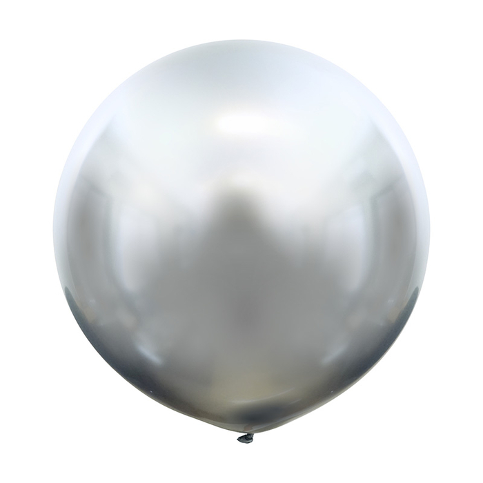 М36 Серебро, Зеркальные шары / Mirror Silver,10 шт