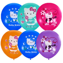 M12 Hello Kitty  Пастель+Декоратор (шелк) 1 ст. 3 цв. 25шт 