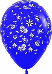 М12 Насекомые и листья, Ассорти, пастель, 5 ст,107691- 50 шт. 