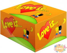 Жевательная резинка Love is ,ананас и апельсин 4.2 г.