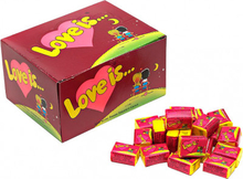 Жевательная резинка Love is ,вишня и лимон 4.2 г.