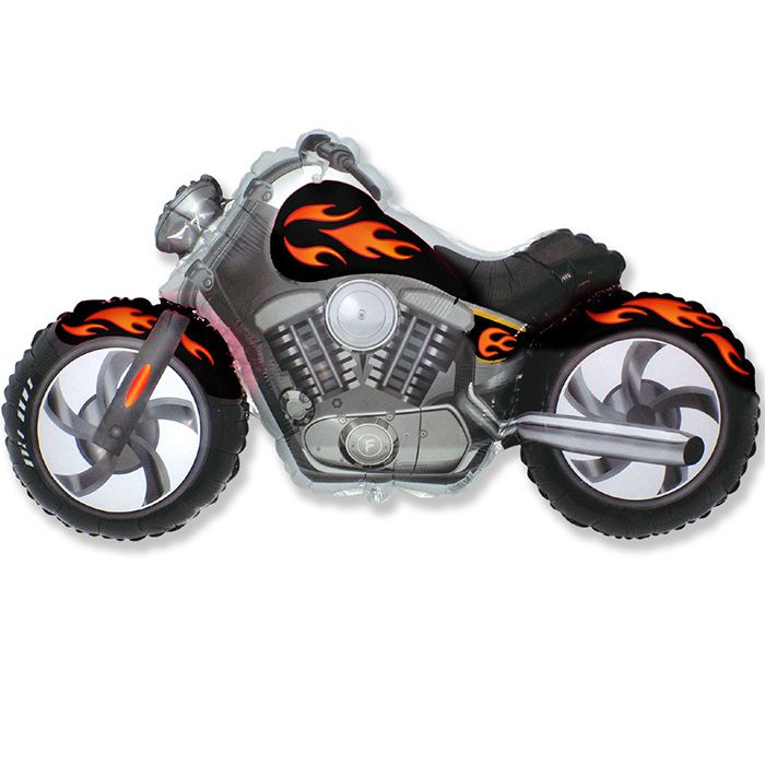 Байк (черный) / Custom moto