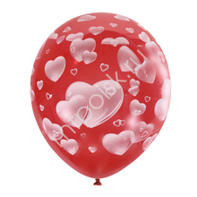 М12 CHERRY RED 5 ст. рис Сердца Декоратор 25шт 
