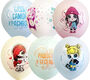 М12 Baby Girls Macaroons ассорти рис.  25шт Паст ЛО