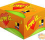 Жевательная резинка Love is ,ананас и апельсин 4.2 г.