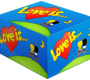 Жевательная резинка Love is ,банан и клубника 4.2 г.