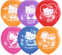 M12 Пастель+Декоратор (шелк) 2 ст. рис Hello Kitty 50шт 