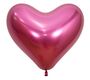 М14 Сердце Фуксия, Рефлекс (Зеркальные шары) / Reflex Fuchsia, 50 шт